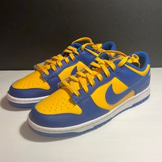 Brand New Original Everything Ucla Dunk Low 100% Guaranteed Authentic Check Out My Page For Nike, Zoom, Airmax 97, 2090, 90, 95, One, Dunks, Blazer 77s, Jordan Retro, 1, 3, 5, 8, 10, Air Force 1s, On Cloud, Ugg, Timberland, Yeezy, Converse, Vans, Adidas, Hoka Yellow Low-top Basketball Shoes With Air Max Cushioning, Yellow Low-top Custom Sneakers With Cushioned Footbed, Yellow Lace-up Basketball Shoes With Air Max Cushioning, Yellow Low-top Custom Sneakers With Boost Midsole, Nike Yellow Custom Sneakers With Air Max Cushioning, Nike Custom Yellow Sneakers With Air Max Cushioning, Yellow Low-top Custom Sneakers With Air Max Cushioning, Yellow Custom Low-top Sneakers With Air Max Cushioning, Casual Yellow Basketball Shoes With Air Max Cushioning