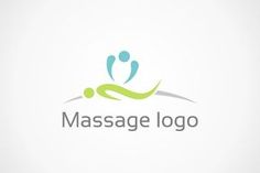 massage logo design with hands and feet