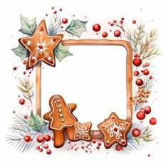 *Welcome to our store! *COMMERCIAL USE *We offer a collection of unique frames and borders with gingerbread cookie graphics. Our offer includes a variety of frame and border designs with various motifs, which are perfect for decorating cards, invitations, posters, calendars, diaries, online presentations and many other projects. *This download contains 11 individual clipart images. *Characteristic: These high quality clipart images are in a watercolor style. We offer them as JPG files with a whi Christmas Wreath Clipart With Mam Scroll, Border Clipart, Invitation Maker, Online Presentation, Christmas Border, Personalized Greeting Cards, Mug Tumbler, Christmas Frames, Clip Art Borders