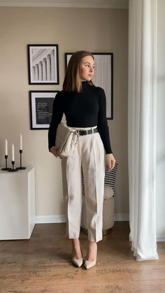 22 Interview Outfit For A Professional Look! - THE FASHIONABLE ONE Women's Professional Clothing Business Casual, Government Office Outfits Women, Admin Assistant Aesthetic, Corporate Party Outfit, Doctor Outfit Women, Modern Office Outfits Women, Lawyer Core, Cute Office Outfits Young Professional, Casual Interview Outfits Women