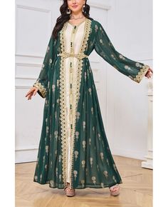 Get 10% off now! Buy women formal muslim abaya evening dress set for eid at cheap price online. Free stable shipping and pro custom service since 2009. Elegant Floor-length Abaya For Eid, Formal Maxi Length Abaya For Eid, Elegant Long Sleeve Maxi Dress For Eid, Formal Eid Abaya Maxi Length, Formal Floor-length Abaya For Eid, Green Maxi-length Abaya For Eid, Elegant Long Sleeve Festive Thobe, Green Maxi Length Abaya For Eid, Festive Elegant Long Sleeve Thobe