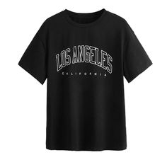 Los Angeles California Custom Made And Made To Order Designs. Short Sleeves. Crew Neck. Unisex Sizing. For Oversized Look, Order One Size Up. Ring Spun 100% Cotton. High Quality Shirt And Vinyl. Sizes Xs-3x Available. Same Day - Next Day Shipping. Available In Black Or White. California Tshirts, Los Angeles Tshirt, Simple Shirt Design, Black And White Tshirt, California T Shirt, Popular Shirts, Outfits Coquette, Oversize Tshirt Outfits, Baggy Shirts