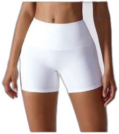 White Yoga Activewear With Built-in Shorts, White Compression Activewear With Built-in Shorts, White Compressive Moisture-wicking Bottoms, White Stretch Athletic Shorts, Stretch White Athletic Shorts, White Stretch Gym Shorts, White Stretch Shorts For Gym, Stretch White Athletic Shorts For Gym, Stretch White Gym Shorts