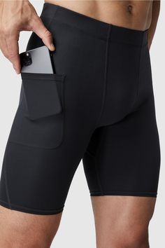 The Baseline Short - Fabletics Running Shorts Men, Mens Leggings, Mens Tights, Fun Run, Kate Hudson, Compression Shorts, Fashion Group, Running Tights, Complete Outfits