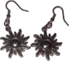 Adjustable Sun Design Dangle Earrings, Adjustable Drop Earrings With Sun Design, Sun And Moon Design Dangle Earrings For Summer, Summer Sun Design Dangle Earrings, Metal Sun Design Earrings For Summer, Summer Sun Design Metal Earrings, Summer Metal Earrings With Sun Design, Etsy Earrings Dangle, Etsy Earrings