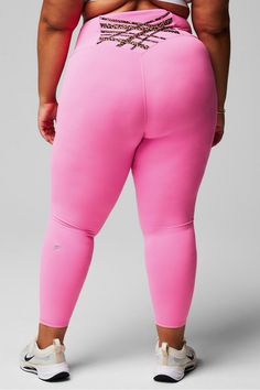 Boost PowerHold® High-Waisted 7/8 Legging Fabletics pink female Activewear >> Womens >> Bottoms >> Leggings >> 7/8s PowerHold plus Training Chafe-Resistant/Hidden Pockets/Moisture-Wicking/Pockets/UPF Protection Pink Moisture-wicking Tight Bottoms, Tight Moisture-wicking Pink Bottoms, Pink Tight Moisture-wicking Bottoms, Pink Compression Leggings For Pilates, Pink 4-way Stretch Workout Leggings, Pink Moisture-wicking Yoga Pants For Pilates, Pink Athleisure Leggings With 4-way Stretch, Pink 4-way Stretch Leggings, Pink 4-way Stretch Leggings For Yoga