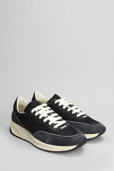 Track classic Sneakers in black Suede and fabric, round toe, laces, suede details, iconic lateral logo, rubber sole, 100% suede, Made in Italy Valentino Clothing, Barbour Steve Mcqueen, Versace Shop, Zegna Shoes, Burberry Accessories, Common Projects, Classic Sneakers, Gorgeous Bags, Personalized Accessories