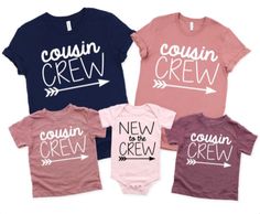 Cousin Crew Tshirts, Matching Cousin Shirts, Cousin Crew Shirts, Cousin Shirts, Kid Games, Soft Launch, Family Reunion Shirts