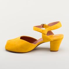 If you're looking for the perfect vintage sandal, look no further than Lido. These pretty and practical shoes are closely based on an original late 1940s to early 1950s faux suede sandal in our collection. The design is perfectly balanced, made in a durable everyday material, with secure buckle straps and a tiny peep toe, making the Lidos perfect for dancing, walking, and lounging. Built on our new 2.5 inch / 5.7 cm reproduction Cuban heel, the Lidos are soft and springy. Wear them for all occas 1950 Shoes, Practical Shoes, American Duchess, Vintage Sandals, Cuban Heels, Faux Suede Fabric, Pig Skin, Suede Sandals, Leather Heels