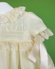 Made in Spain Inside: 65% polyester 35% cotton Dry Clean Final sale, no exchanges nor returns are accepted Veronica Dress, Spanish Fashion, First Communion Dresses, Baptism Dress, Communion Dresses, Christening Gowns, Newborn Outfits, First Communion, Christening