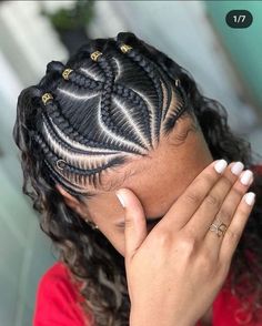 Feed In Braids Hairstyles, Braids Hairstyles Pictures, Braided Cornrow Hairstyles, Goddess Hairstyles, Protective Hairstyles Braids, Cool Braid Hairstyles, Hairdos For Curly Hair, Natural Curls Hairstyles, Sassy Hair