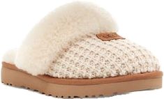 Ugg Cozy Knit Slippers, Comfy Slippers, Shearling Slippers, Ugg Slippers, Knitted Slippers, Slippers Cozy, Cozy Knit, Slipper Shoes, House Slippers