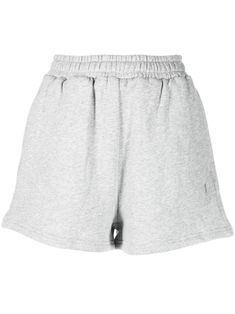 relaxed-fit shorts from KSUBI featuring ash grey, cotton, jersey knit and elasticated waistband. | Ksubi Relaxed-Fit Shorts Airport Fashion, Womens Sweatpants, Jogger Shorts, Grey Adidas, Grey Shorts, Grey Cotton, Ash Grey, Dream Wardrobe, Summer Wardrobe