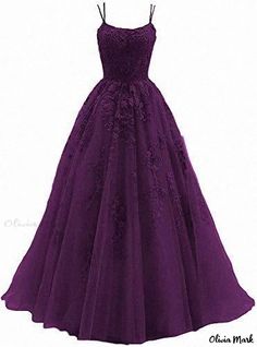 Olivia Mark - Elegant Evening Gown Shoulder Strap Dance Party Dress Dance Party Dress, Strap Prom Dress, Elegant Evening Gown, Informal Dress, Womens Bridesmaid Dresses, Purple Wedding Dress, Prom Dress Long, Spaghetti Strap Prom Dress, Evening Party Gowns