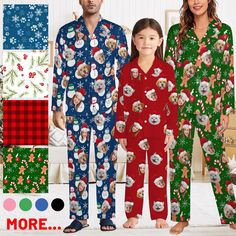 🔥Custom Christmas Pajamas Set, Custom Photo Pajama Pants, Pet Face Picture Family Pajama Set,Personalized gift for Birthday, Christmas Gifts 📢Poduct Details 【 Material description 】 170 grams of imitation cotton 【 Product performance 】 Preferred material: Our pajama set is made of high-quality materials, comfortable and soft fabrics, owning this pajama set can help you maintain a quality sleep. Thoughtful design: The pajama is breasted to make it easy to slip on and off, and has pockets on the Family Matching Christmas Bedtime Sets, Family Matching Christmas Sets For Pajama Party, Family Matching Sets For Christmas Pajama Party, Matching Christmas Sleepover Sets, Christmas Pajama Party Sleepwear Long Pants, Matching Christmas Bedtime Sets, Matching Christmas Sleepwear For Pajama Party, Matching Christmas Holiday Sets, Christmas Holiday Long Pants Sleepwear