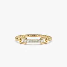 14k Braided Stackacble Pave Diamond Ring Delicate Pave Ring, Pave Diamond Ring, Gold Colors, Diamond Star, Open Ring, Gold Yellow, Pave Diamonds, Round Diamond, Colored Diamonds