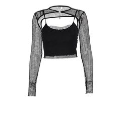 Please refer to our sizing chart for a guideline when choosing a size.5 business days order processing time.90% polyester 10% spandex Fitted Gothic Top With Sheer Sleeves, Fitted Gothic Mesh Top, Gothic Fitted Top With Sheer Sleeves, Spring Hollow Out Stretch Crop Top, Spring Fishnet Mesh Crop Top, Spring Crop Top With Hollow Out Design, Stretch Hollow Out Crop Top For Spring, Spring Mesh Fishnet Crop Top, Trendy Long Sleeve Fishnet Mesh Top