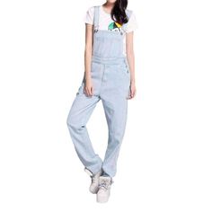 Make an unforgettable statement this summer with our 2023 Summer Collection light blue denim overall. a perfect blend of 90s style and modern sophistication!Distinctive Features: 90s Revival: Step back into the era of unforgettable style with this denim overall that celebrates the most iconic fashion decade yet. Light Wash: Enjoy a refreshingly light and airy feel as you welcome the sun's warm embrace. Loose Fit: Feel the freedom of unrestricted movement. with a fit that's both comfortable and f Fashion Decades, Denim Patterns, Iconic Fashion, Simple Tees, 90s Style, Step Back, Light Blue Denim, Light Wash Denim, Cropped Cardigan