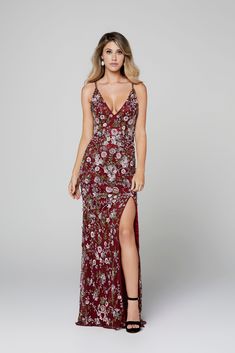 Open Back Evening Gown, Floral Print Prom Dress, Faviana Prom Dresses, Printed Prom Dresses, Prom 2020, Prom Dress Evening, Sherri Hill Prom Dresses, Unique Prom Dresses, Beaded Prom Dress