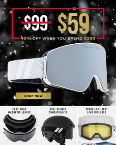 Score up to 40% OFF your holiday shopping!
🎁 Sun. Snow. Prescription. No exclusions!
✨Don’t Miss Out! 'Buy More, Save More' Sale Ends Soon. Blenders Eyewear, Snow Goggles, Ski Goggles, Holiday Shopping, Personal Marketing, Low Lights, Goggles, Aura, Perfect Fit