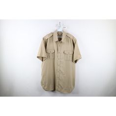 Vintage 90s Cabelas Mens Large Distressed Safari Bush Short Sleeve Button Shirt Mens Button Shirt Hole back left arm, both collar tips. Collar discolored and pilled. Color faded. Inner collar distressed Mens size Large Measurements are: 26 inches underarm to underarm 32.5 inches top to bottom Beige 65% Polyester 35% Cotton US Shipping is FREE, Canada is $15 and International is $24 Check out my other items in my store! G185 Collar Tips, Hunting Shirts, Mens Oxfords, Button Shirt, Tee Shirts, Bathing Beauties, Mens Shirts, Mens Outfits, Music Clothes