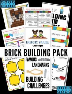 the lego movie worksheets and printables for kids to learn how to build