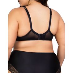 Try our best-selling plus size push up bra. We've reinvented what it means to 'push up' with our Natural Lift Pad that doesnt add extra volume. Underwire, balconette cups with soft graduated pads that give a natural lift. Lace overlay on cups and scallops. Luxe power mesh wings offer back-smoothing and breathability. Dangly rhinestone jewel for extra bling. Stay put straps promise premium comfort. Bra Measurements, Fabric Tape, Full Figured, Bra Styles, Bra Cups, Lace Overlay, Push Up Bra, Body Measurements, Bra Sizes