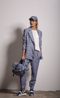 Woman Suit Fashion, Suit Fashion, Office Fashion, Linen Clothes, Primavera Estate, Minimal Fashion, Moda Fashion