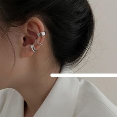 Brand: The Korean Fashion
Type: Accessories
Material: Copper Simple Ear Cuff, Silver Rings Simple, Minimal Earrings, Silver Ring Set, Silver Ear Cuff, Women's Jewelry Sets, Earrings Women, Ear Cuffs, Cartilage Earrings