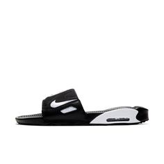 Style: Bq4635-002 Color: Black/White Gender: Mens Nike Black Sneakers For Summer, Black Nike Sneakers For Summer, Slides Nike, Nike Golf Shoes, Nike Cleats, New Nike Air Force, Women Nike, Nike Air Max For Women, Air Max Women