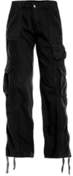 Straight Leg Washed Black Cargo Pants, High Waist Washed Black Cargo Pants With Pockets, Mid-rise Washed Black Cargo Jeans With Side Pockets, Washed Black Straight Leg Cargo Pants With Side Pockets, Mid-rise Washed Black Cargo Jeans, Washed Black Trousers With Pockets, Washed Black Mid-rise Bottoms With Cargo Pockets, High Waist Bottoms With Side Pockets In Washed Black, Mid-rise Washed Black Cargo Bottoms