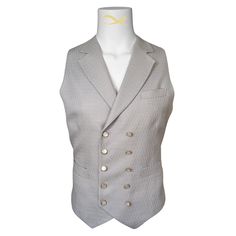 Signature Oyster Herringbone Fabric Signature Notch Lapel High Cut Design Mother Of Pearl With Gold Rim Buttons Chest Pocket Made To Hold Our Signature Pocket Squares Adjustable Strap Soft, natural shoulder construction Make sure to pair this double breasted waistcoat with one of our jacket! Matching pants made with the same fabric. Double Breasted Waistcoat, Herringbone Fabric, Dinner Jacket, Build A Wardrobe, Fashion Marketing, Matching Pants, Pocket Squares, Soft Natural, Wedding Looks