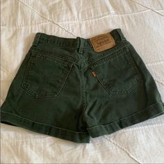 Please Let Me Know If You Have These/Are Selling! Levi Shorts, Let Me Know, Levi's, Let Me, Womens Shorts, Let It Be, Orange, Green, Color