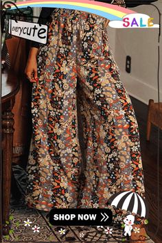 Black Floral Print High Waist Wide Leg Pants High Waist Wide Leg Pants, Black Floral Print, Bottoms Pants, Black Floral, Leg Pants, Wide Leg Pants, High Waist, Wide Leg, Floral Print