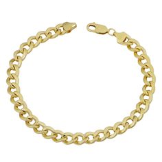 PRICES MAY VARY. This gold filled Miami Cuban curb link chain bracelet is the perfect casual and elegant accessory for men Crafted in gold filled Comes with a comfortable lobster claw closure Bracelet for men This gold filled Miami Cuban curb link chain bracelet for men is perfect as an everyday accessory. Showcasing a majestic glow, this bracelet exudes elegance and style for any occasions.What is Gold Filled Jewelry?Gold filled jewelry is composed of a solid layer of Gold, which must constitut Classic Link Charm Bracelet With Curb Chain, Gold Charm Bracelet With Curb Chain And Oval Link, Rose Gold Anklet, Man Crafts, Bracelets With Meaning, Link Chain Bracelet, Miami Cuban, Gold Charm Bracelet, Bracelet For Men