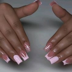 https://www.instagram.com/nails_by_irenitaa?igsh=NTc4MTIwNjQ2YQ== Pink French Christmas Nails, Pink Plaid Nails Acrylic, Short Square Acrylic Christmas Nails, Light Pink Christmas Nails Almond, Short Pink Winter Nails, Christmas French Tip Nails Coffin, Pink Snow Nails, Christmas Medium Nails, Short Christmas Nails Pink