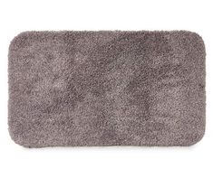 a gray rug on a white background