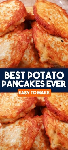 the best potato pancakes ever easy to make