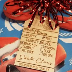 Santa North Pole Express Reusable Christmas Gift Tags Window Pet Door, Presents From Santa, Santa North Pole, Santa Gift Tags, North Pole Express, Magic Key, Farmhouse Holiday, Circuit Projects, Santa Gifts