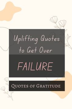 motivation quotes, inspiration quotes, failure quotes Overcome Failure, Life Quotes For Girls, Strive For Success, Affirmation Board, Gratitude Affirmations