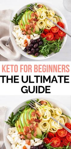 Our Keto For Beginners Ultimate Guide is for anyone looking to start the new year off right! If you want to transition to a keto lifestyle but feel unsure of where to begin, we've got you covered! Allow us to help ease the process with our Keto for Beginners: The Ultimate Guide. Beginning Keto, Keto Guide, Easy Recipes For Beginners, Keto Lifestyle, Keto Foods, Keto For Beginners, Ketogenic Recipes, Recipes For Beginners