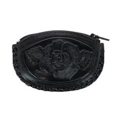 This small coin purse, made of embossed leather, is perfect for a handful of change and keeping it from the bottom of your purse. The petite size of this coin purse makes it perfect to slip into your pocket for on the go adventures and will hold just enough to grab something out of the vending machine. Perfect gift for birthdays, Valentine's Day, Mother's Day, or just a way to say I am thinking about you. Measures 3.5 x 2.25 x .75. Please note that this is not a large coin purse, this is small a Thinking About You, Checkbook Covers, Small Coin Purse, Target Clothes, Purse Black, Vending Machine, Cold Weather Accessories, Wristlet Wallet, Zip Wallet