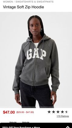 Vintage soft zip hoodie woman Gap Zip Up, Hoodie Gap, Gap Hoodie, Support People, Gender Equality, Vintage Soft, Gap Jacket, Soft Hoodie, Hoodie Outfit