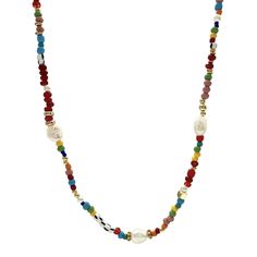 14” with a 2” extender Wear alone or layered Trendy Adjustable Beaded Pearl Necklace, Adjustable Double Strand Colorful Beads Necklace, Beaded Adjustable Layered Necklace, Adjustable Multi-strand Necklace With Polished Beads, Adjustable Multi-strand Polished Beads Necklace, Trendy Adjustable Necklace With Large Beads, Everyday Large Beads Necklace, Adjustable Double Strand Colorful Beaded Necklace, Adjustable Double Strand Beaded Necklaces