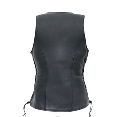 Punk Style Sleeveless Vest For Biker Events, Fitted Black Rocker Vest, Black Fitted Rocker Vest, Black Fitted Moto Vest, Punk Style Sleeveless Leather Vest, Fitted Sleeveless Biker Jacket For Biker Events, Sleeveless Leather Jacket For Biker Events, Fitted Sleeveless Biker Jacket For Events, Fitted Sleeveless Leather Biker Jacket