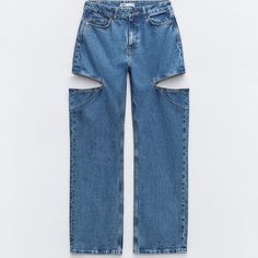 Five Pocket Jeans With A Mid Waist. Washed Effect. Straight Leg Pants With Side Cut Outs And Jewel Strip Appliqus. Front Zip And Metal Button Closure. Cross Denim Jeans, Pants With Cutouts, Jewel Jeans, Coated Denim Jeans, Cut Out Jeans, Cuffed Denim Jeans, Tie Dye Jeans, Straight Fit Jeans, Straight Leg Denim