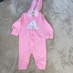 Adidas 9 Month Body Suit Pink Never Worn Smoke Free Home Make An Offer Adidas Outfits, Adidas Pink, 9th Month, Pink Adidas, Future Baby, Body Suit, Kids Shop, Adidas