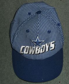 a hat with the word cowboys written on it