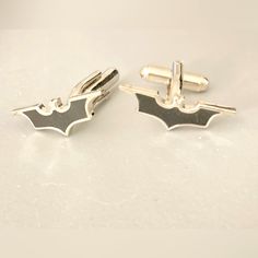 Batman Cuff Links Cuff Links For Men, Batman Gifts For Men, Batman Jewelry, Batman Accessories, All Batmans, Teen Clothing Stores, Batman Gifts, I'm Batman, Accessories Essentials