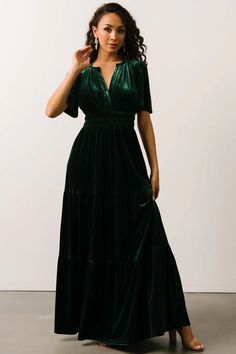 Velvet Dress Short, Vintage Velvet Dress, Velvet Bridesmaid Dresses, Green Velvet Dress, Embellished Maxi Dress, Baltic Born, Modest Bridesmaid Dresses, Velvet Maxi Dress, Velvet Maxi